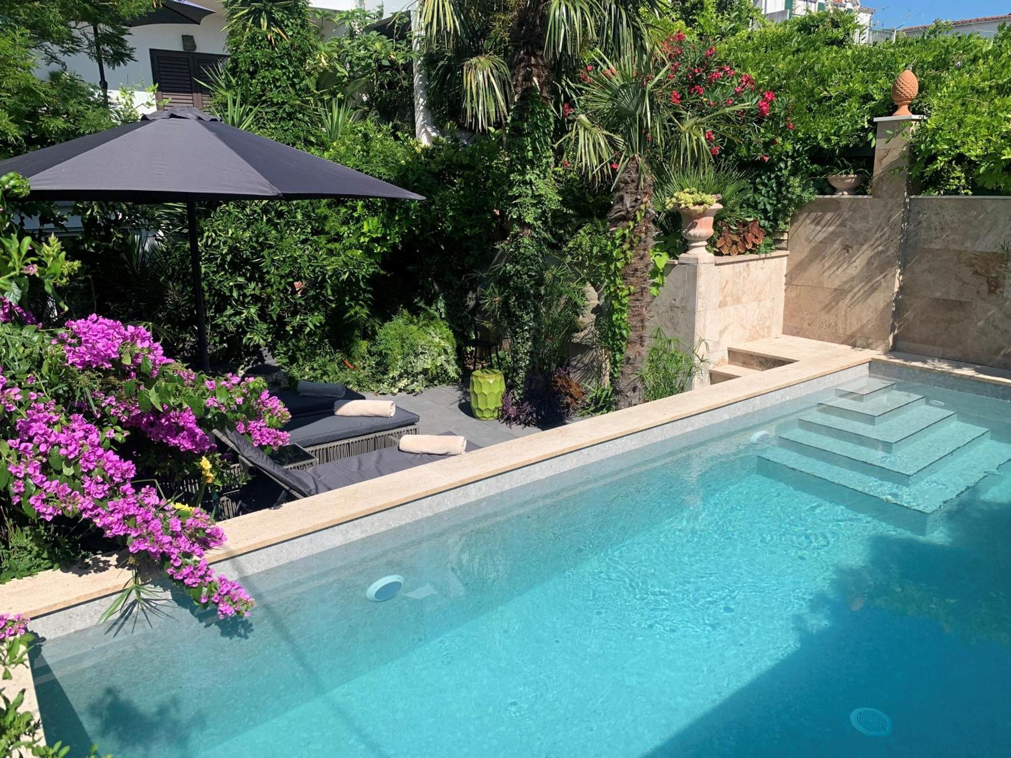 Luxury Pool Central Makarska Apartment By Maryn Luaran gambar