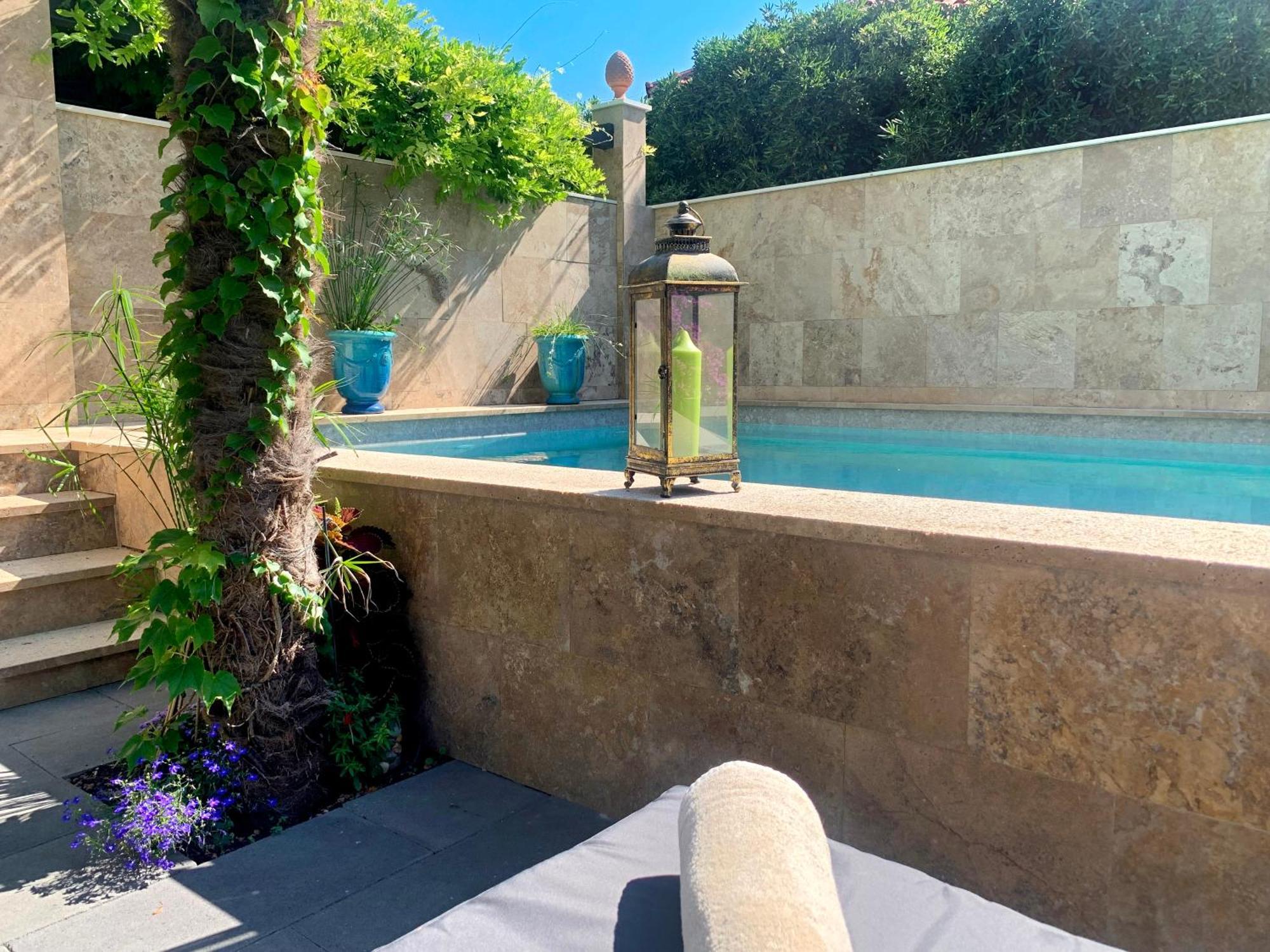 Luxury Pool Central Makarska Apartment By Maryn Luaran gambar